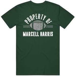 Marcell Harris Property Of New York Football Fan T Shirt