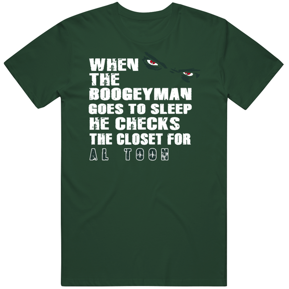Al Toon Boogeyman New York Football Fan T Shirt