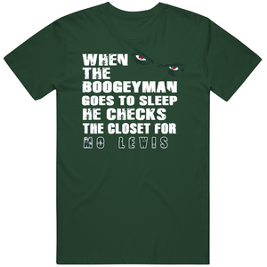 Mo Lewis Boogeyman New York Football Fan T Shirt