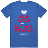 Michael Strahan Keep Calm New York Football Fan T Shirt