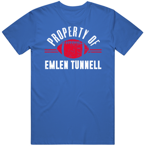 Emlen Tunnell Property Of New York Football Fan T Shirt