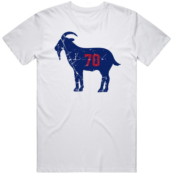 Sam Huff Goat 70 New York Football Fan Distressed V2 T Shirt