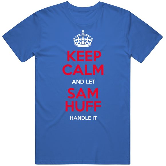 Sam Huff Keep Calm New York Football Fan T Shirt