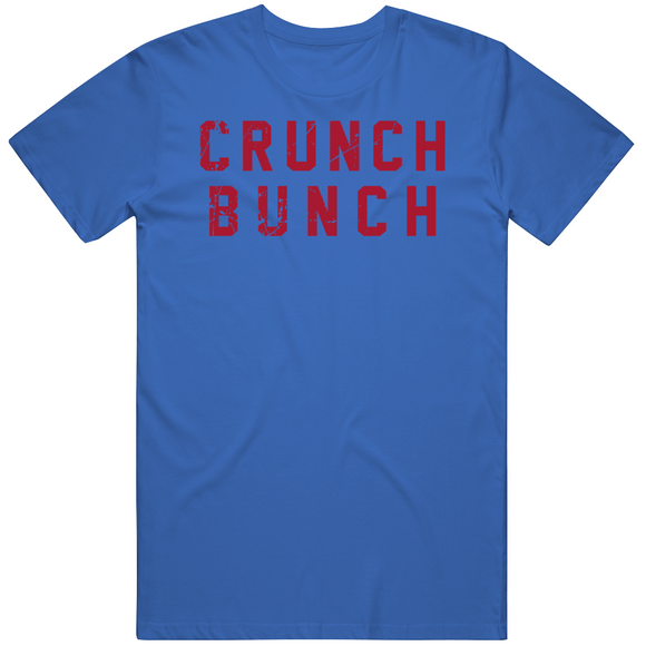 Lawrence Taylor Crunch Bunch New York Football Fan Distressed T Shirt