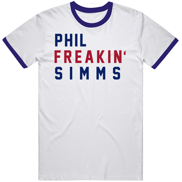 Phil Simms Freakin New York Football Fan V3 T Shirt