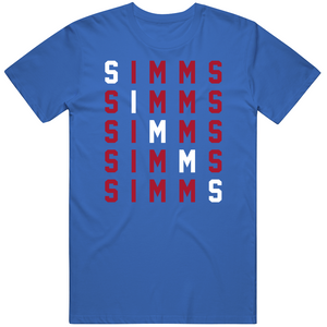 Phil Simms X5 New York Football Fan V2 T Shirt