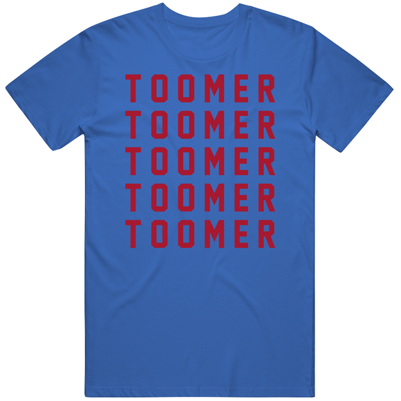 Amani Toomer X5 New York Football Fan T Shirt
