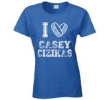 Casey Cizikas I Heart New York Hockey Fan T Shirt