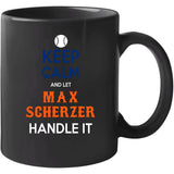 Max Scherzer Keep Calm New York Baseball Fan V2 T Shirt