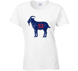 Harry Carson Goat 53 New York Football Fan Distressed V2 T Shirt