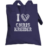 Chris Kreider I Heart New York Hockey Fan T Shirt