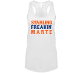 Starling Marte Freakin New York Baseball Fan V2 T Shirt