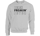 Derek Jeter Freakin New York Baseball Fan V2 T Shirt