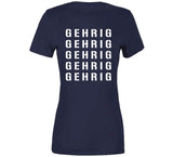 Lou Gehrig X5 New York Baseball Fan V3 T Shirt
