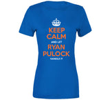 Ryan Pulock Keep Calm Ny Hockey Fan T Shirt