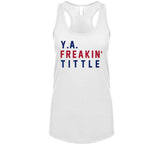 Y.A. Tittle Freakin New York Football Fan V2 T Shirt