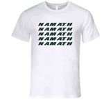 Joe Namath X5 New York Football Fan V2 T Shirt