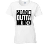 Straight Outta The Bronx Ny Baseball Fan T Shirt