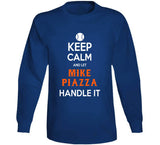 Mike Piazza Keep Calm New York Baseball Fan T Shirt