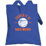 David Wright Property Of New York Baseball Fan T Shirt