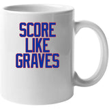 Adam Graves Score Like Graves New York Hockey Fan V3 T Shirt