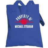 Michael Strahan Property Of New York Football Fan T Shirt