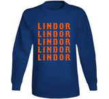Francisco Lindor X5 New York Baseball Fan T Shirt