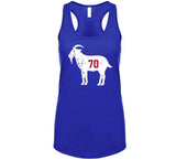 Sam Huff Goat 70 New York Football Fan Distressed T Shirt