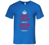 Justin Tuck Keep Calm New York Football Fan T Shirt