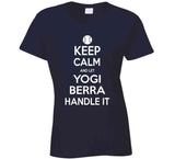 Yogi Berra Keep Calm New York Baseball Fan T Shirt