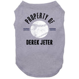 Derek Jeter Property Of New York Baseball Fan T Shirt