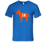 Bob Bourne Goat 14 New York Hockey Fan T Shirt