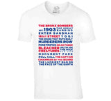 The Legend Of New York Banner New York Baseball Fan V3 T Shirt