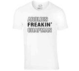 Aroldis Chapman Freakin New York Baseball Fan T Shirt