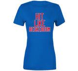 Jeff Beukeboom Hit Like Beukeboom New York Hockey Fan T Shirt