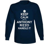 Anthony Rizzo Keep Calm New York Baseball Fan T Shirt