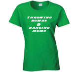 Zach Wilson Throwing Bombs and Banging Moms New York Football Fan T Shirt