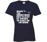 Lou Gehrig Boogeyman New York Baseball Fan T Shirt