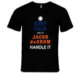 Jacob deGrom Keep Calm New York Baseball Fan V3 T Shirt