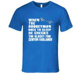 Semyon Varlamov Boogeyman Ny Hockey Fan T Shirt
