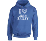 Josh Bailey I Heart New York Hockey Fan T Shirt