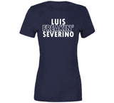 Luis Severino Freakin Severino Ny Baseball Fan T Shirt