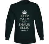 Shaun Ellis Keep Calm New York Football Fan T Shirt
