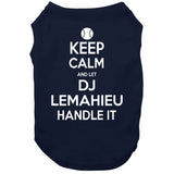 DJ LeMahieu Keep Calm Ny Baseball Fan T Shirt