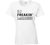 DJ LeMahieu Freakin New York Baseball Fan T Shirt