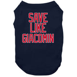Ed Giacomin Save Like Giacomin New York Hockey Fan V2 T Shirt