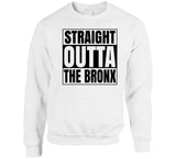 Straight Outta The Bronx Ny Baseball Fan T Shirt