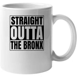 Straight Outta The Bronx Ny Baseball Fan T Shirt