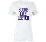 Brian Leetch Score Like Leetch New York Hockey Fan V3 T Shirt