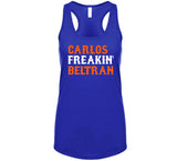 Carlos Beltran Freakin New York Baseball Fan T Shirt